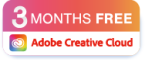 Adobe 3 month free bundle