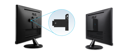 Neues abschließbares VESA-Halterungsdesign