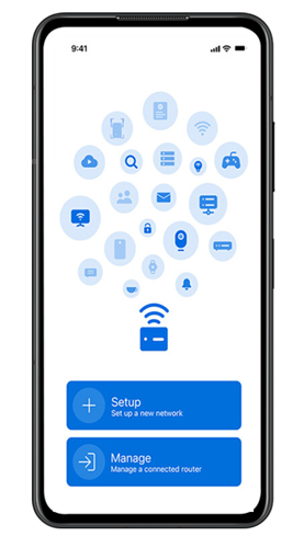 Einfache Einstellungen für Ihr Unternehmen über die ExpertWiFi App