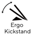 Ergo kick stand