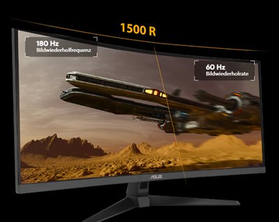 TUF GAMING VG34VQ3B - 180Hz Bildwiederholfrequenz