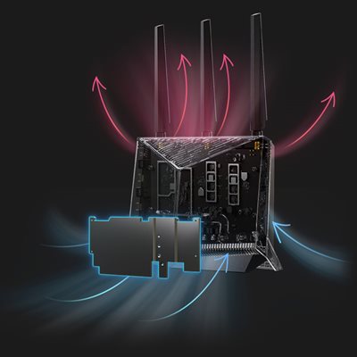 Hochmoderne Kühlung