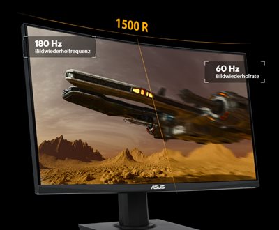 TUF GAMING VG24VQER - 180Hz Bildwiederholfrequenz