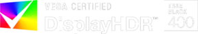 DisplayHDR-Logo / TRUE BLACK 400-Symbol