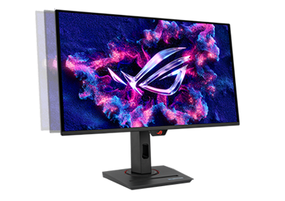 Schwenkbare Einstellung des Monitors