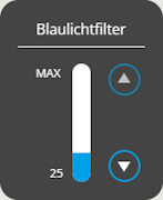 Blaulichtfilter