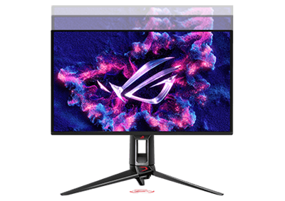 Die Höhe des PG27UCDM kann angepasst werden