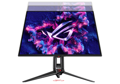 Das PG27UCDM bietet Neigungseinstellungen.