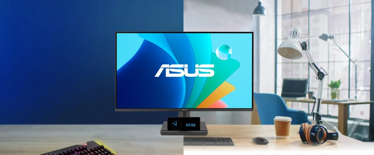 A situational image of a computer screen on the table with some business charts inside