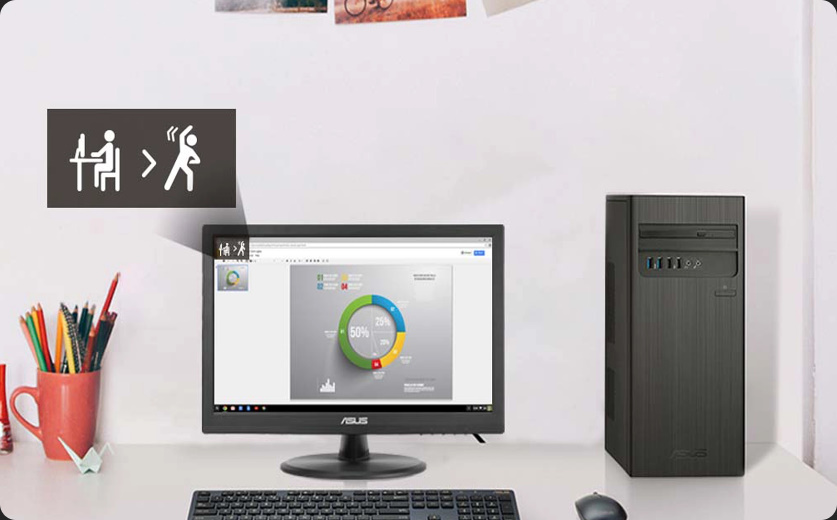 Szenario-Foto mit der Funktion Pausen-Erinnerung