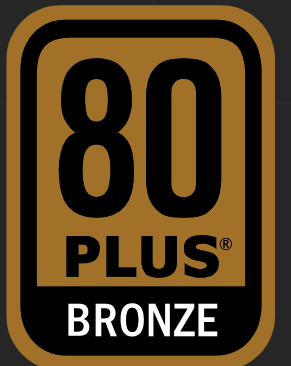 80 Plus Bronze Zertifizierung