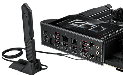 ROG Crosshair X870E Extreme mit ASUS WiFi Q-Antenne