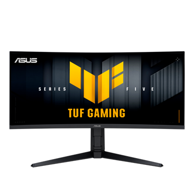 TUF Gaming Series 5 - VG34WQML5A Gaming-Monitor - 34-Zoll WQHD Fast VA-Panel, Curved-Design, 250Hz(OC), 0,5ms, AMD FreeSync™ Premium, Extreme Low Motion Blur, VESA DisplayHDR™ 400, 95% DCI-P3, DisplayWidget Center, Gaming AI