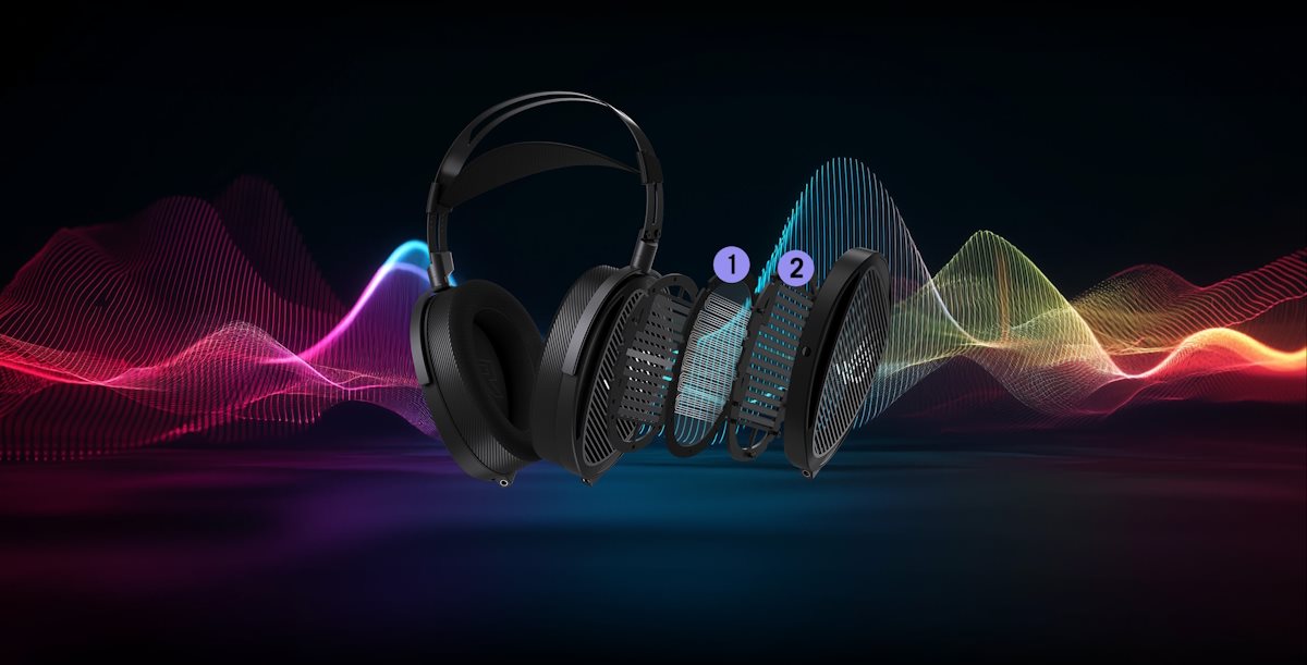 HIFIMAN Neo Supernano Diaphragma. HIFIMAN Stealth Magnet Design.